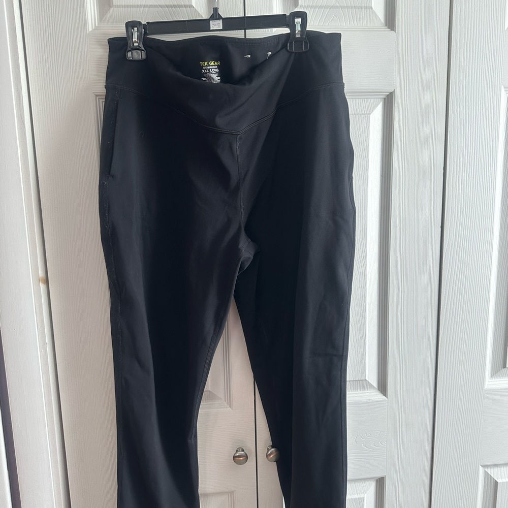Tek Gear Black Ultrastretch Leggings